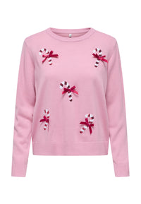 Only XMAS SHINE Strickpullover R-Neck