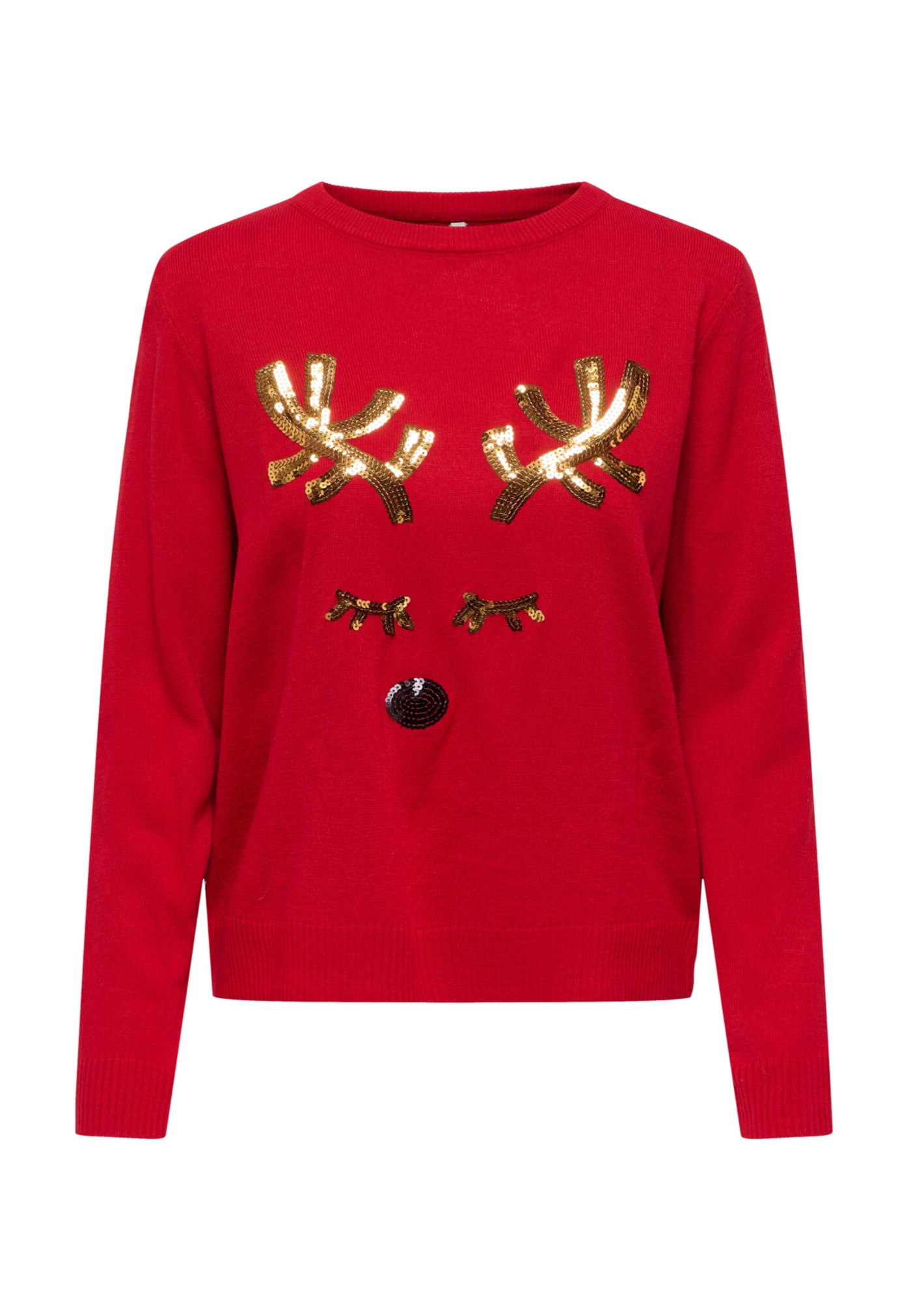 Only XMAS SHINE Strickpullover R-Neck