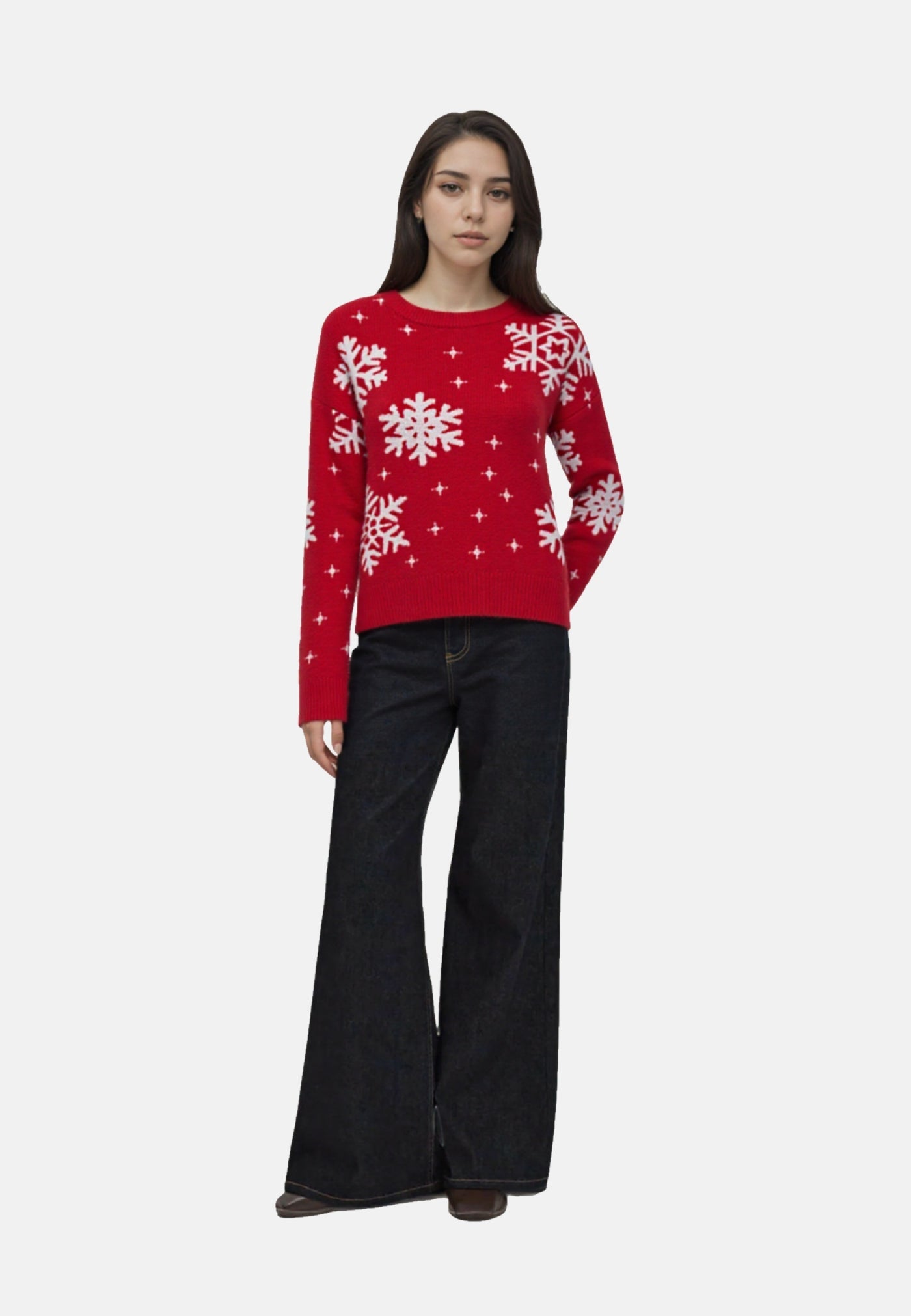 Only XMAS ROLFA Strickpullover R-Neck