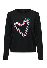 Only XMAS SHINE Strickpullover R-Neck