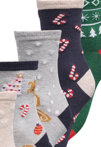 Only CHRISTMAS Socken 5er Pack