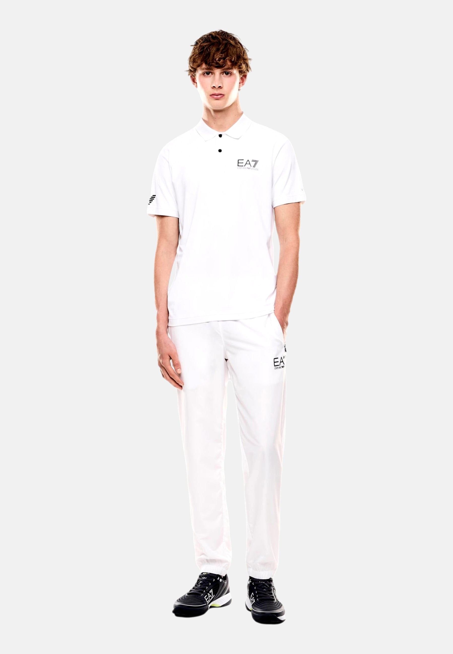 EA7 Emporio Armani Kurzarmshirt mit Polokragen