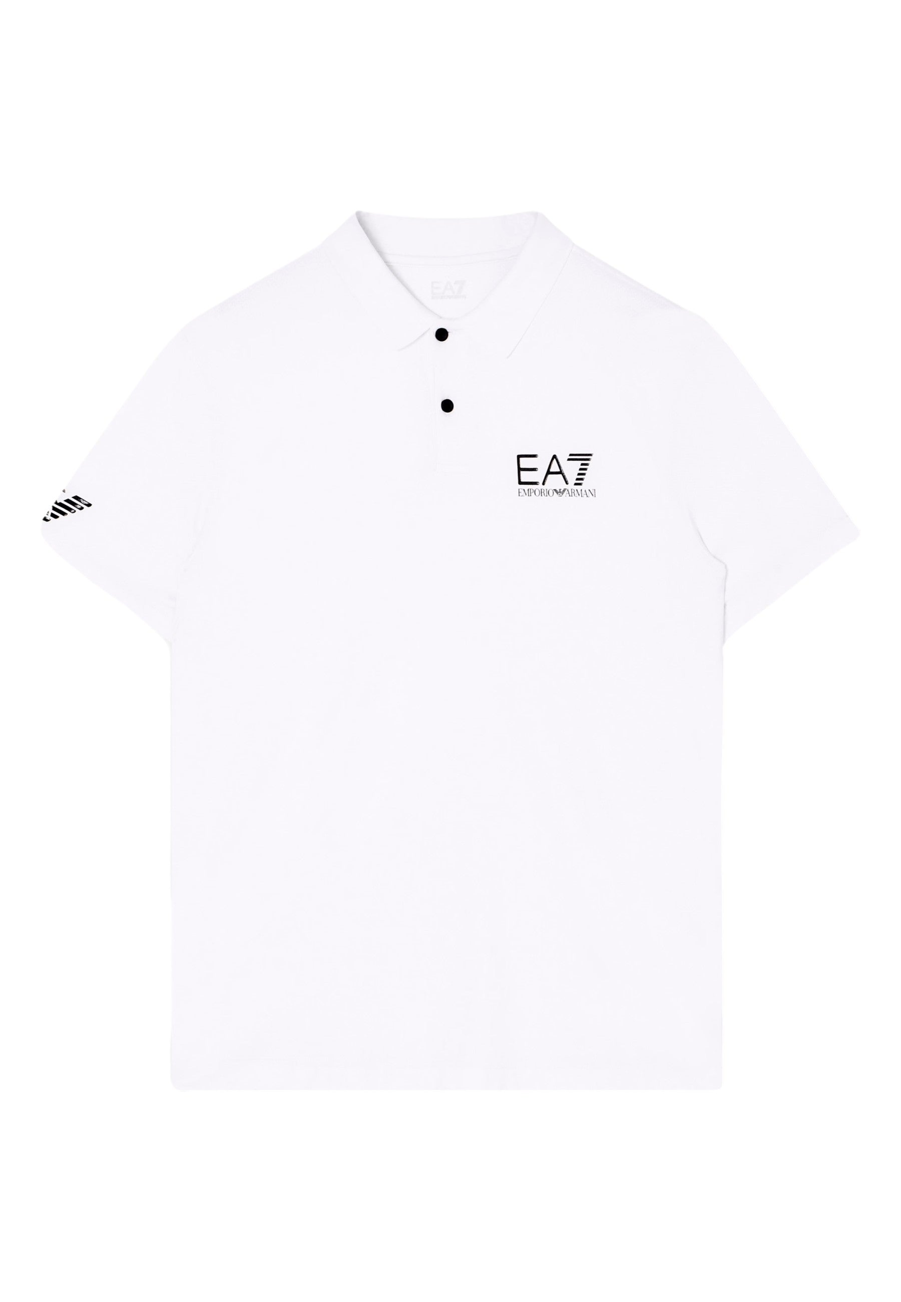 EA7 Emporio Armani Kurzarmshirt mit Polokragen