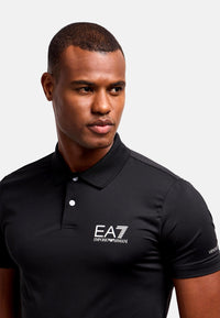 EA7 Emporio Armani Kurzarmshirt mit Polokragen