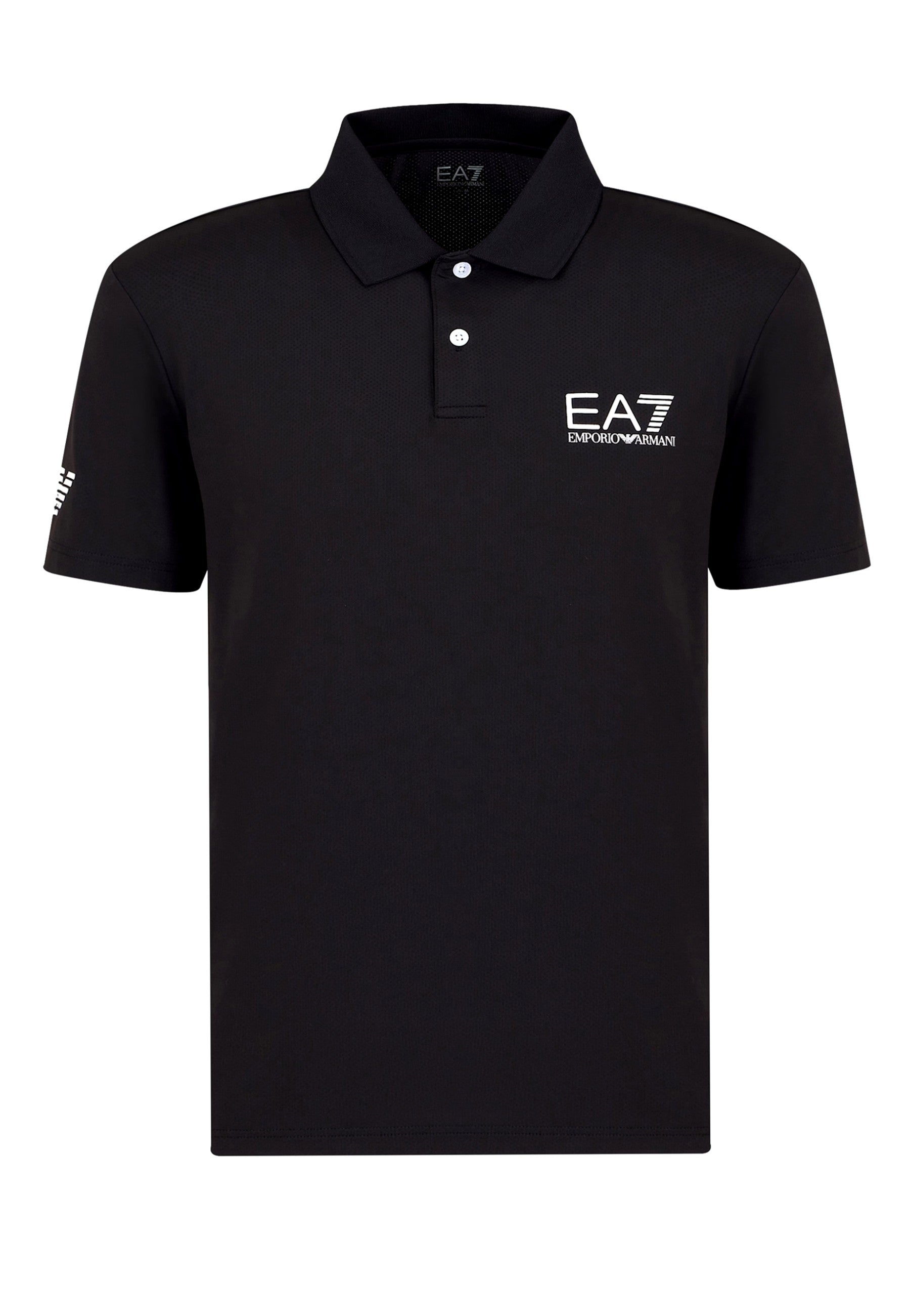 EA7 Emporio Armani Kurzarmshirt mit Polokragen