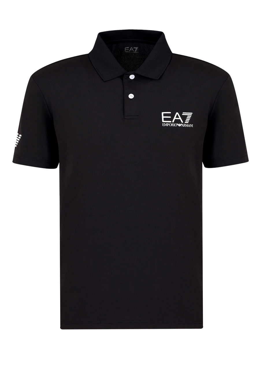 EA7 Emporio Armani Kurzarmshirt mit Polokragen