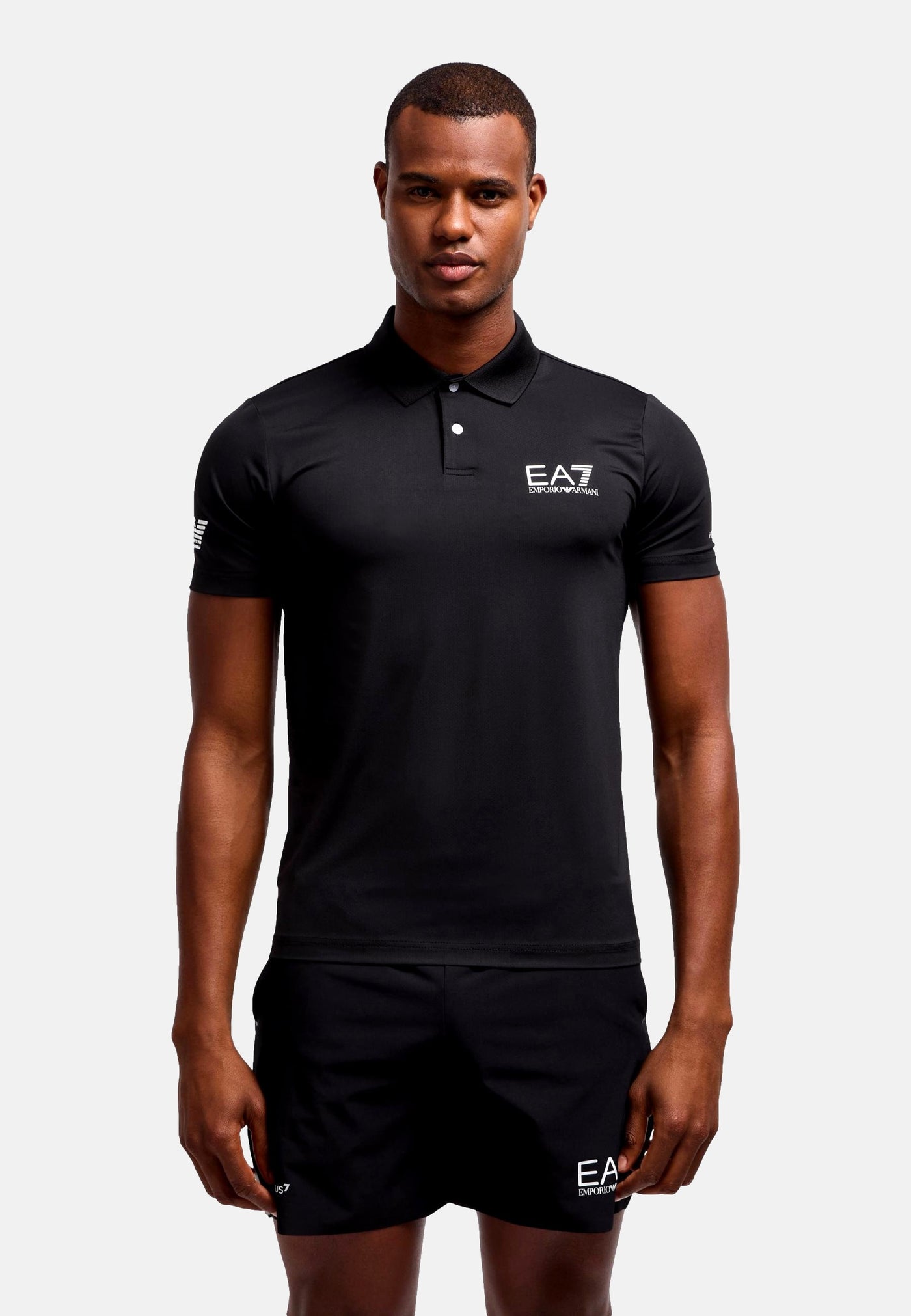 EA7 Emporio Armani Kurzarmshirt mit Polokragen