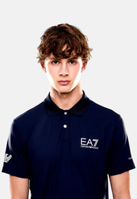 EA7 Emporio Armani Kurzarmshirt mit Polokragen