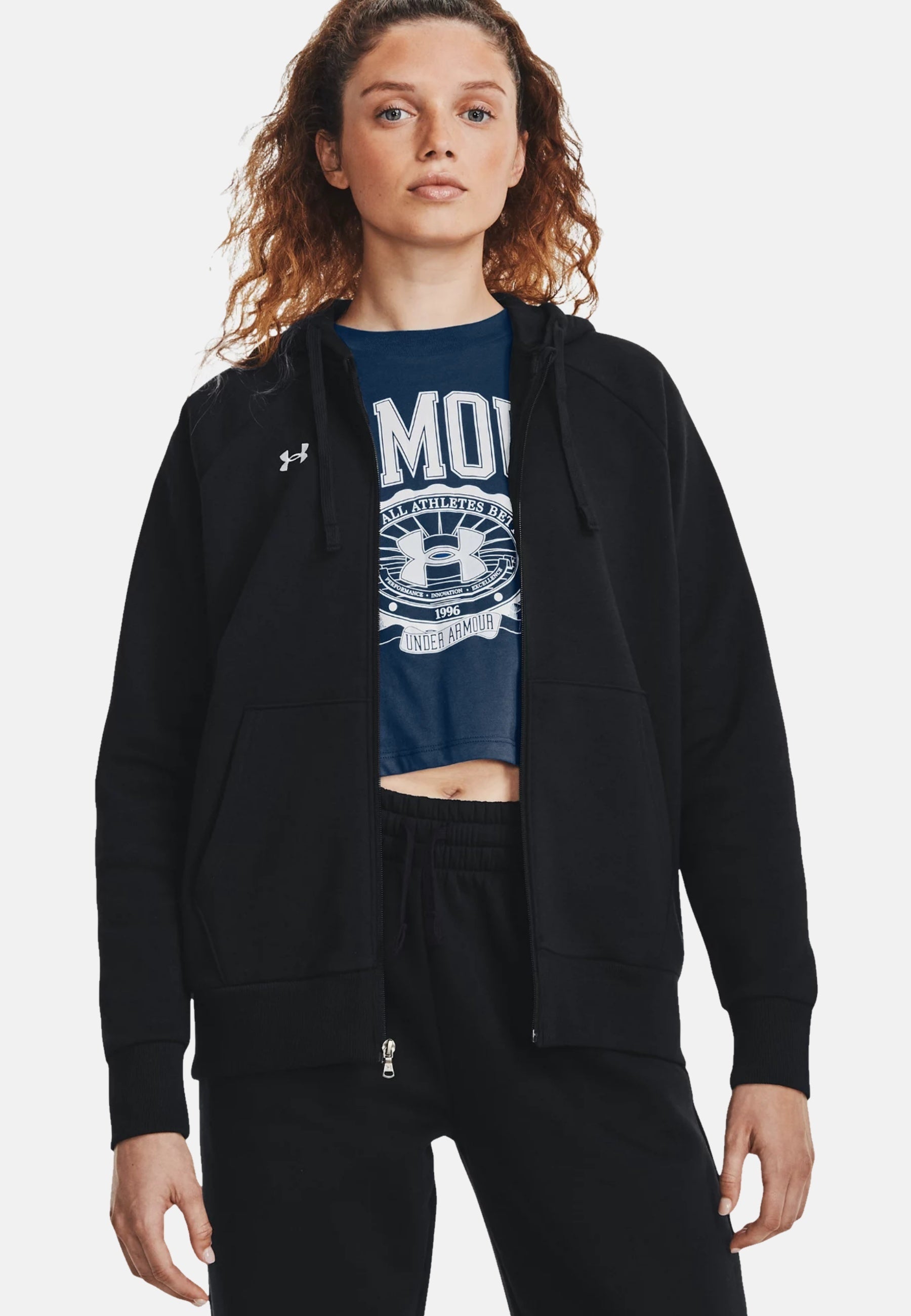 Under Armour RIVAL Kapuzensweatjacke
