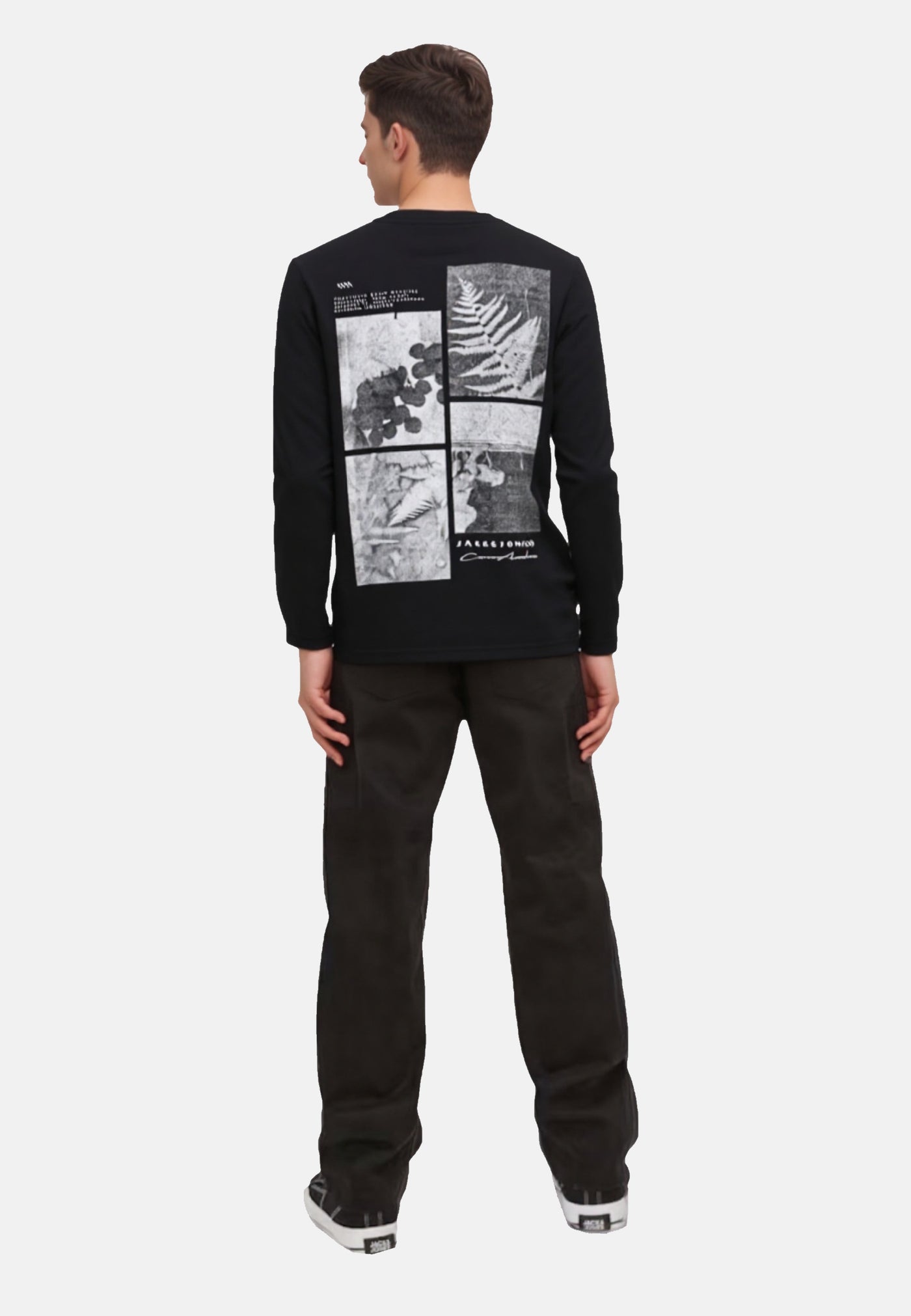Jack & Jones Junior POINT BACK IMAGERY Langarmshirt