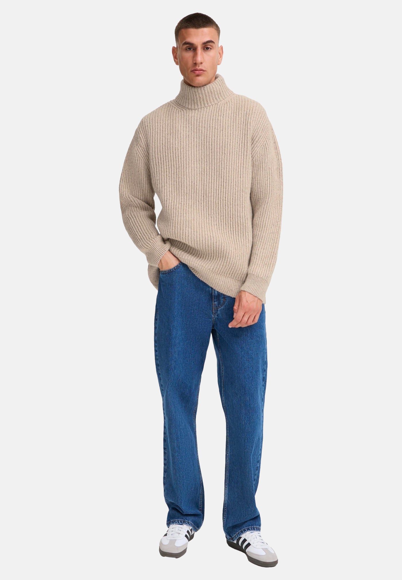 !Solid STILES Strickpullover R- Neck