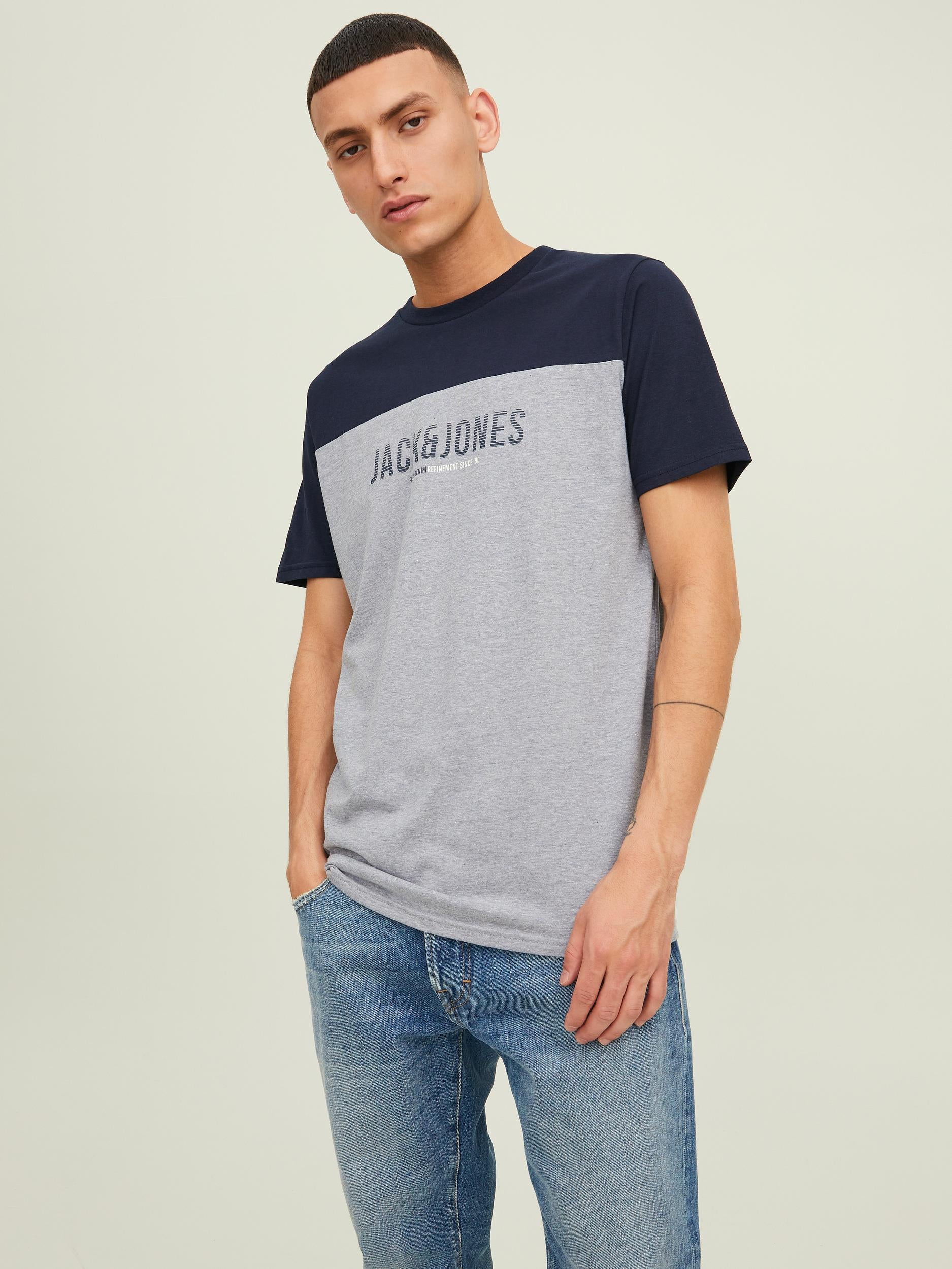 Jack & Jones Dan Blocking Kurzarmshirt