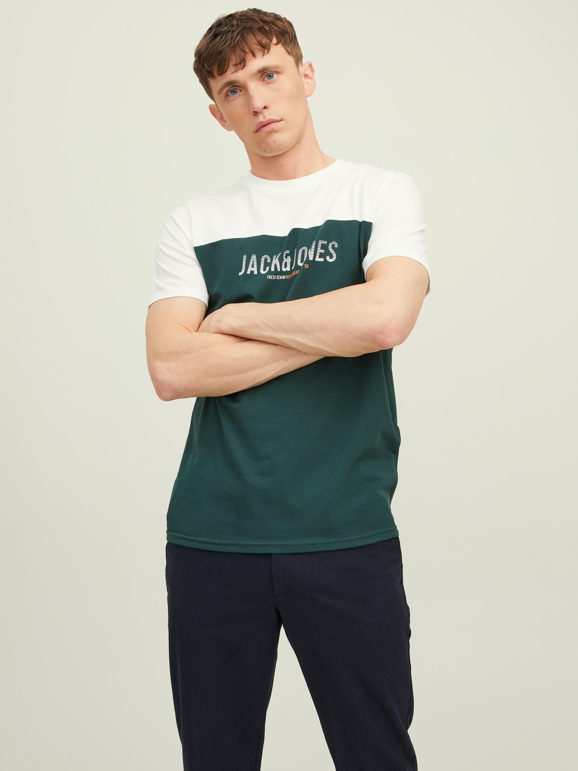 Jack & Jones Dan Blocking Kurzarmshirt