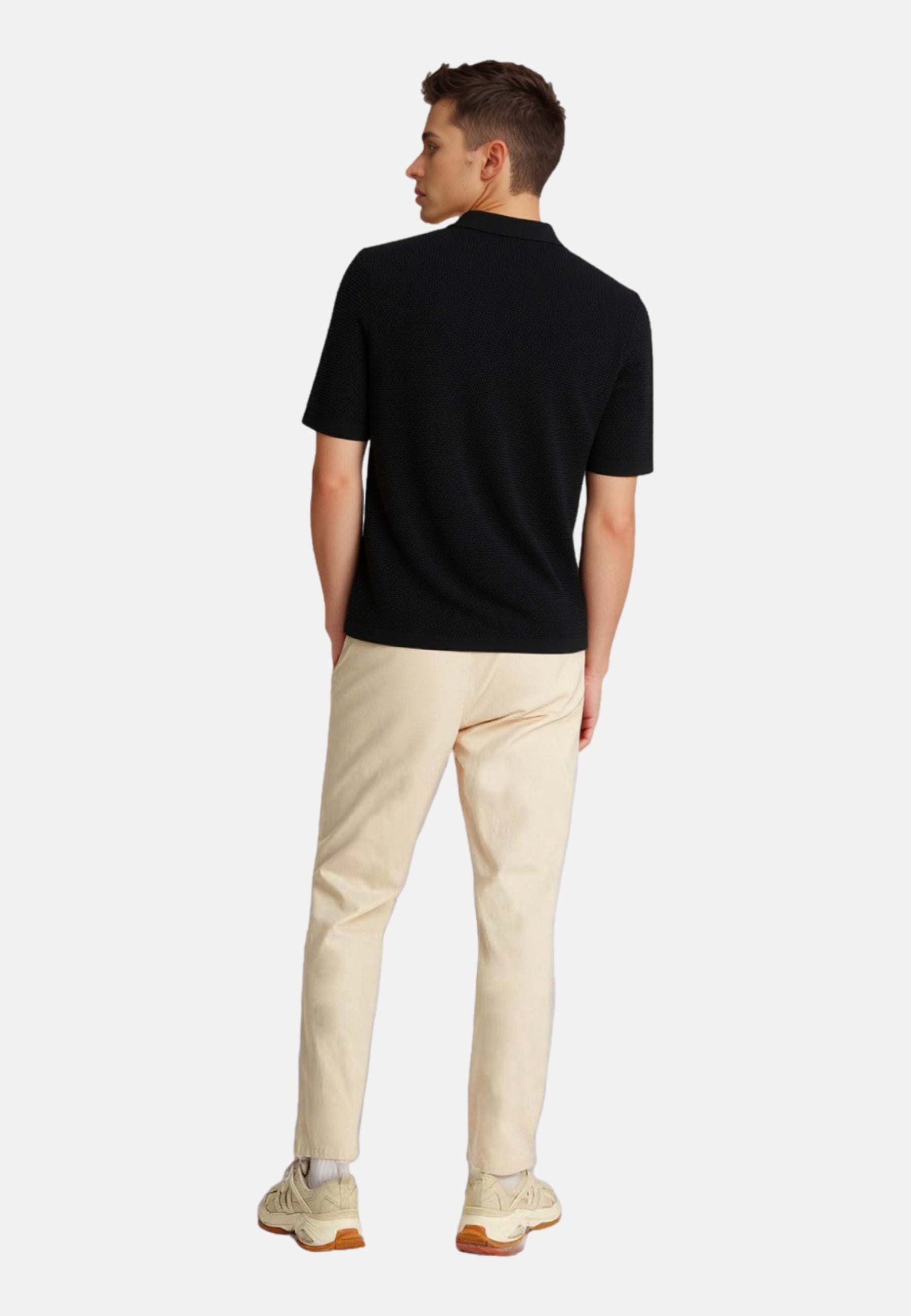 Only & Sons Eric Kurzarmshirt mit Polokragen gestrickt