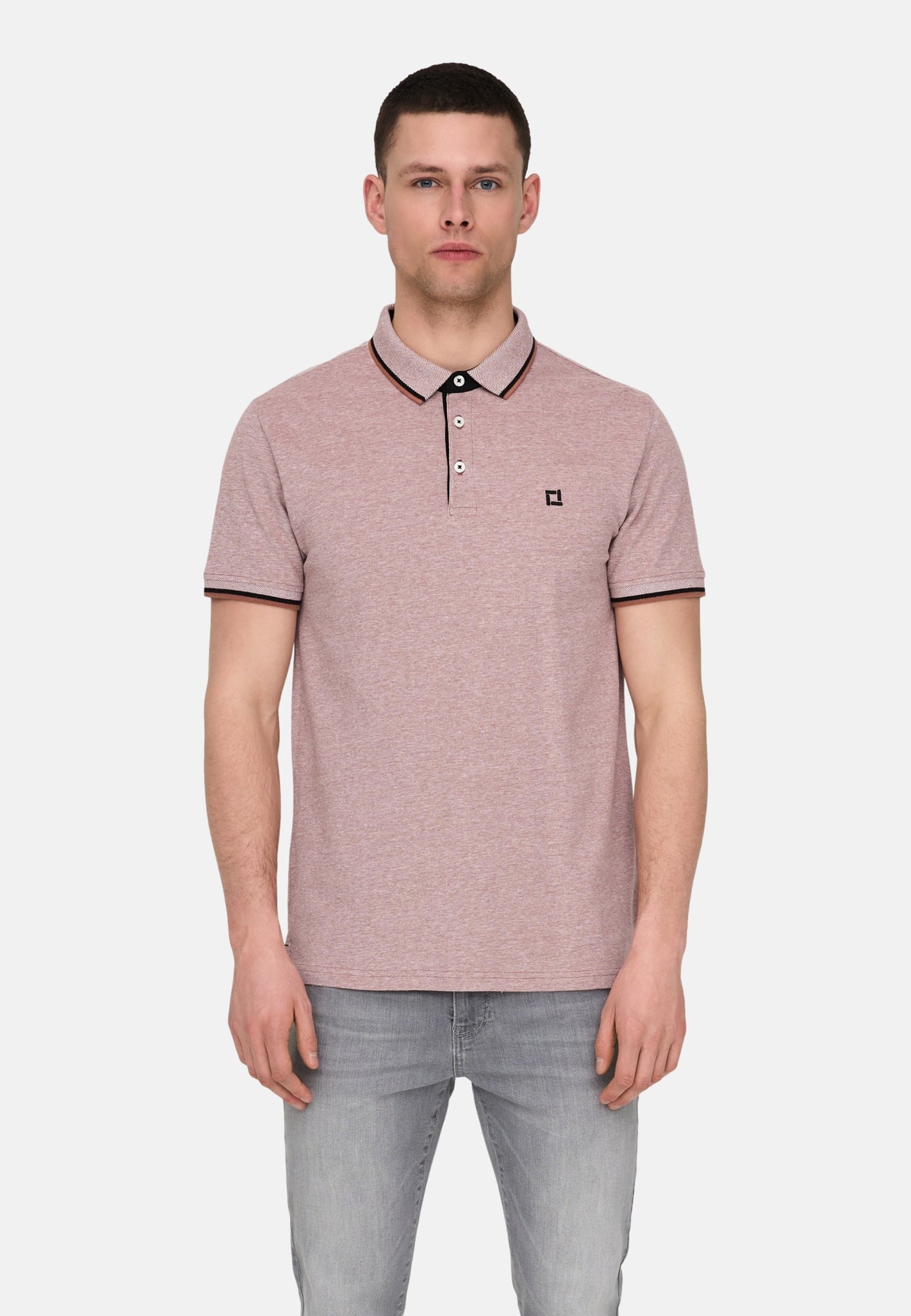 Only & Sons Fletcher Kurzarmshirt mit Polokragen