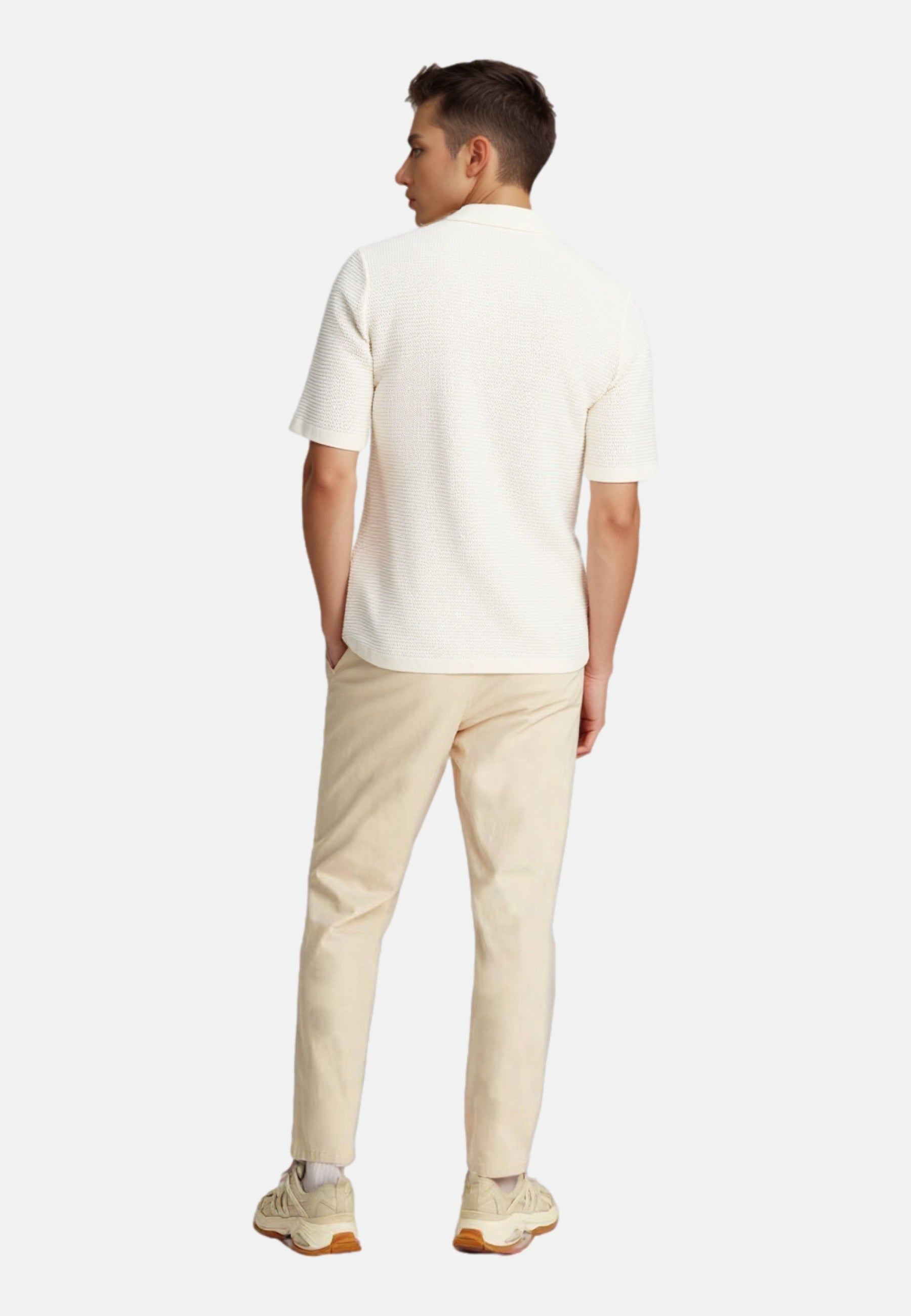 Only & Sons Eric Kurzarmshirt mit Polokragen gestrickt