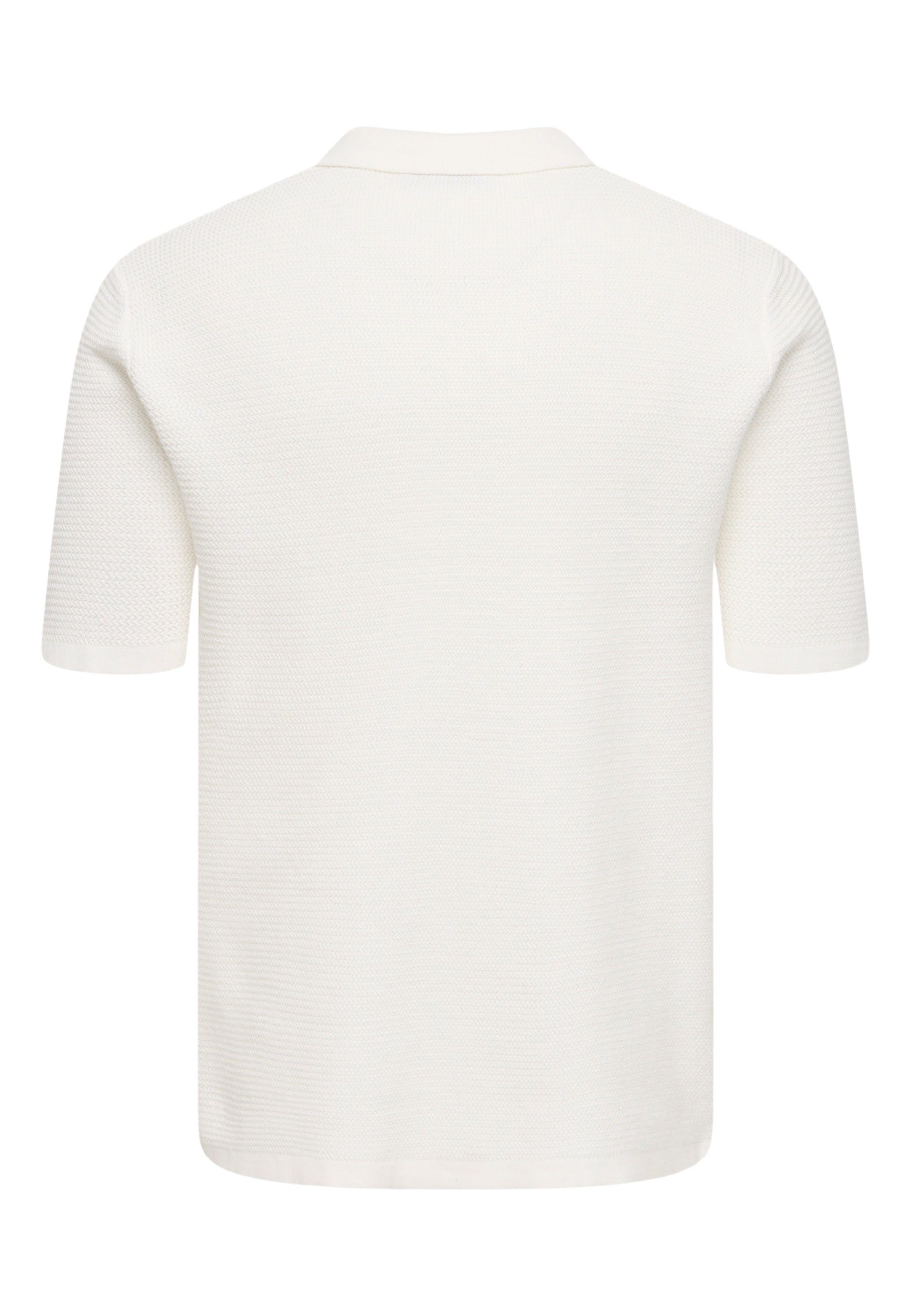 Only & Sons Eric Kurzarmshirt mit Polokragen gestrickt