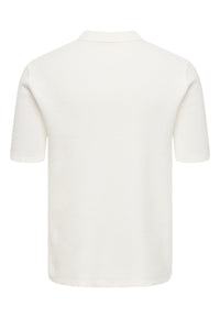 Only & Sons Eric Kurzarmshirt mit Polokragen gestrickt