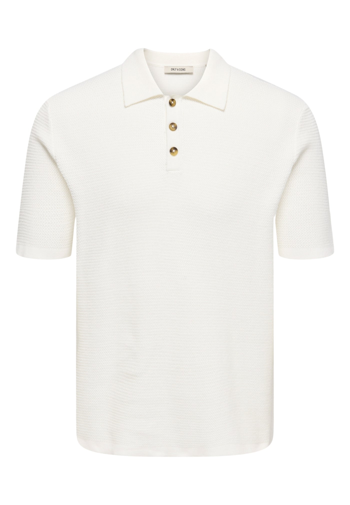 Only & Sons Eric Kurzarmshirt mit Polokragen gestrickt