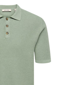 Only & Sons Eric Kurzarmshirt mit Polokragen gestrickt