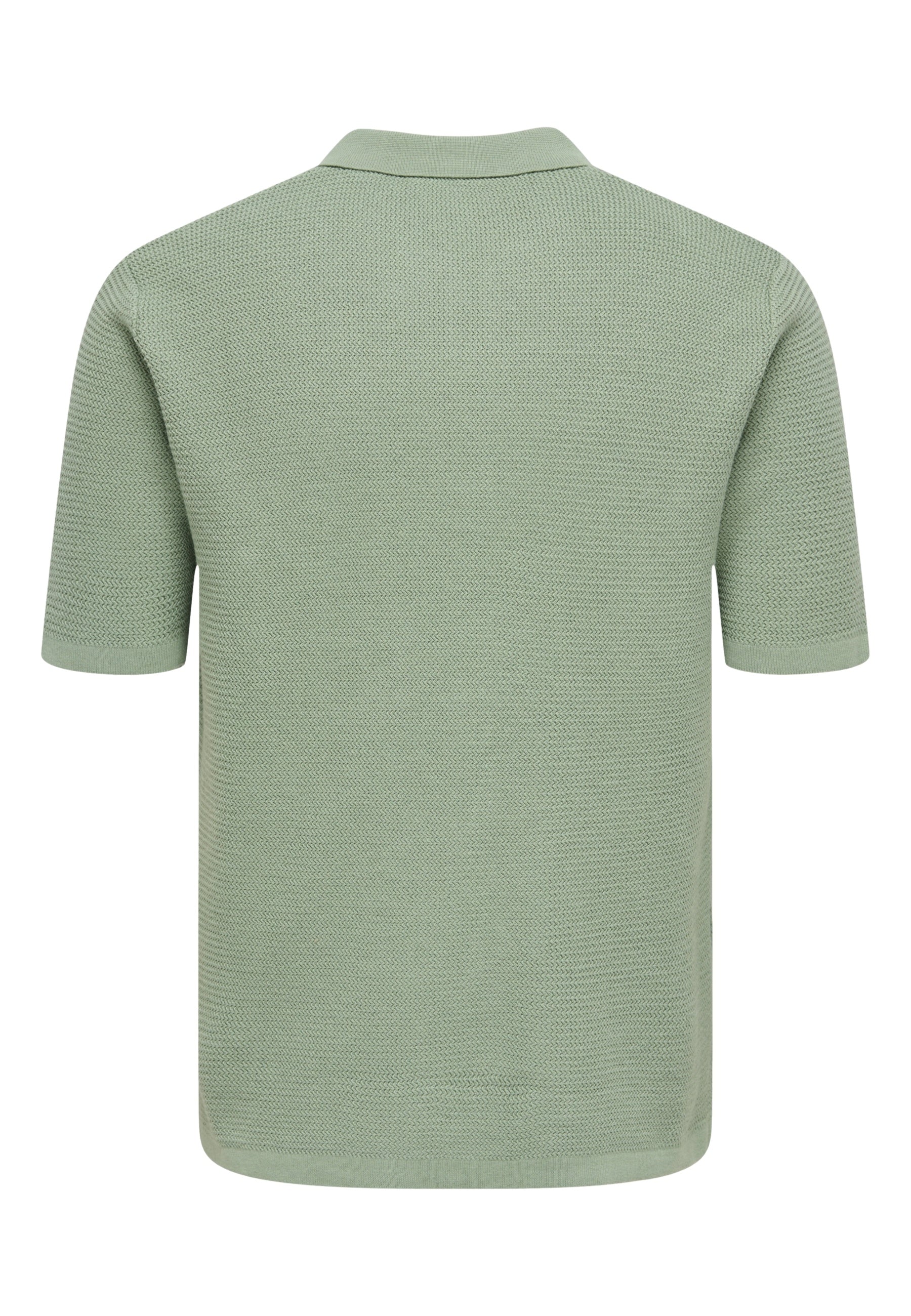 Only & Sons Eric Kurzarmshirt mit Polokragen gestrickt