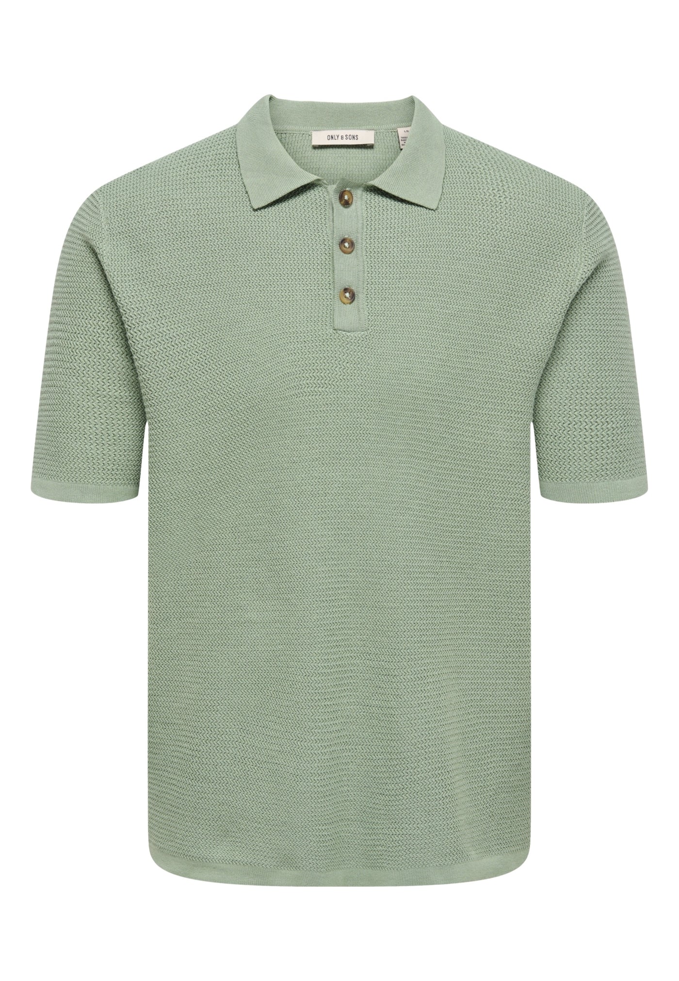 Only & Sons Eric Kurzarmshirt mit Polokragen gestrickt