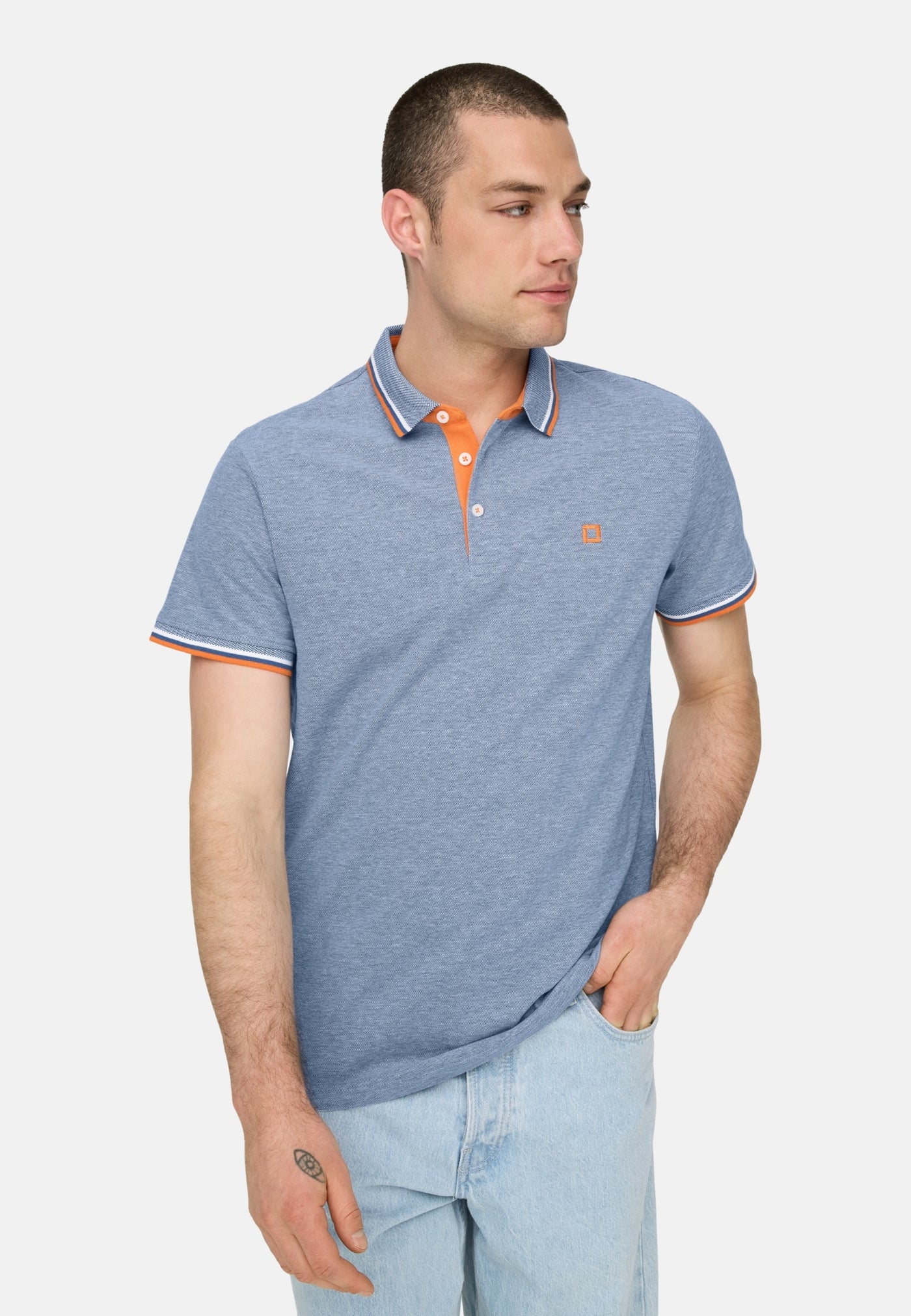 Only & Sons Fletcher Kurzarmshirt mit Polokragen