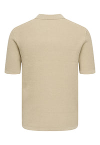 Only & Sons Eric Kurzarmshirt mit Polokragen gestrickt