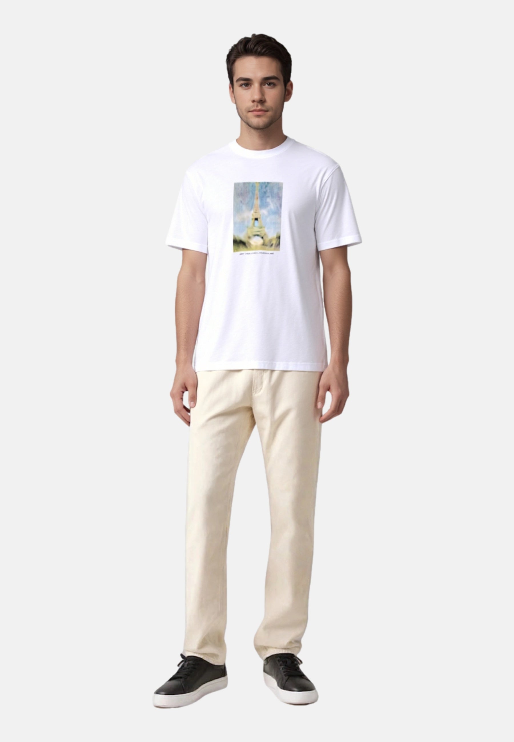 Only & Sons Fred Eiffel Kurzarmshirt