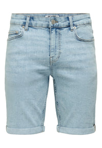 Only & Sons Ply LBD 6185 kurze Jeanshose