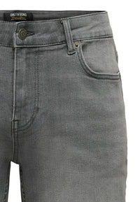 Only & Sons Ply GREY 6186 kurze Jeanshose