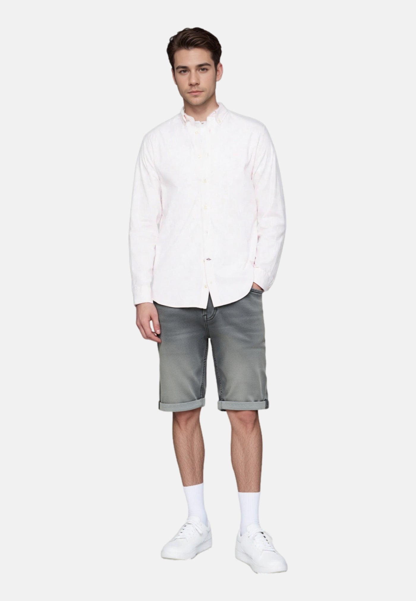 Only & Sons Ply GREY 6186 kurze Jeanshose