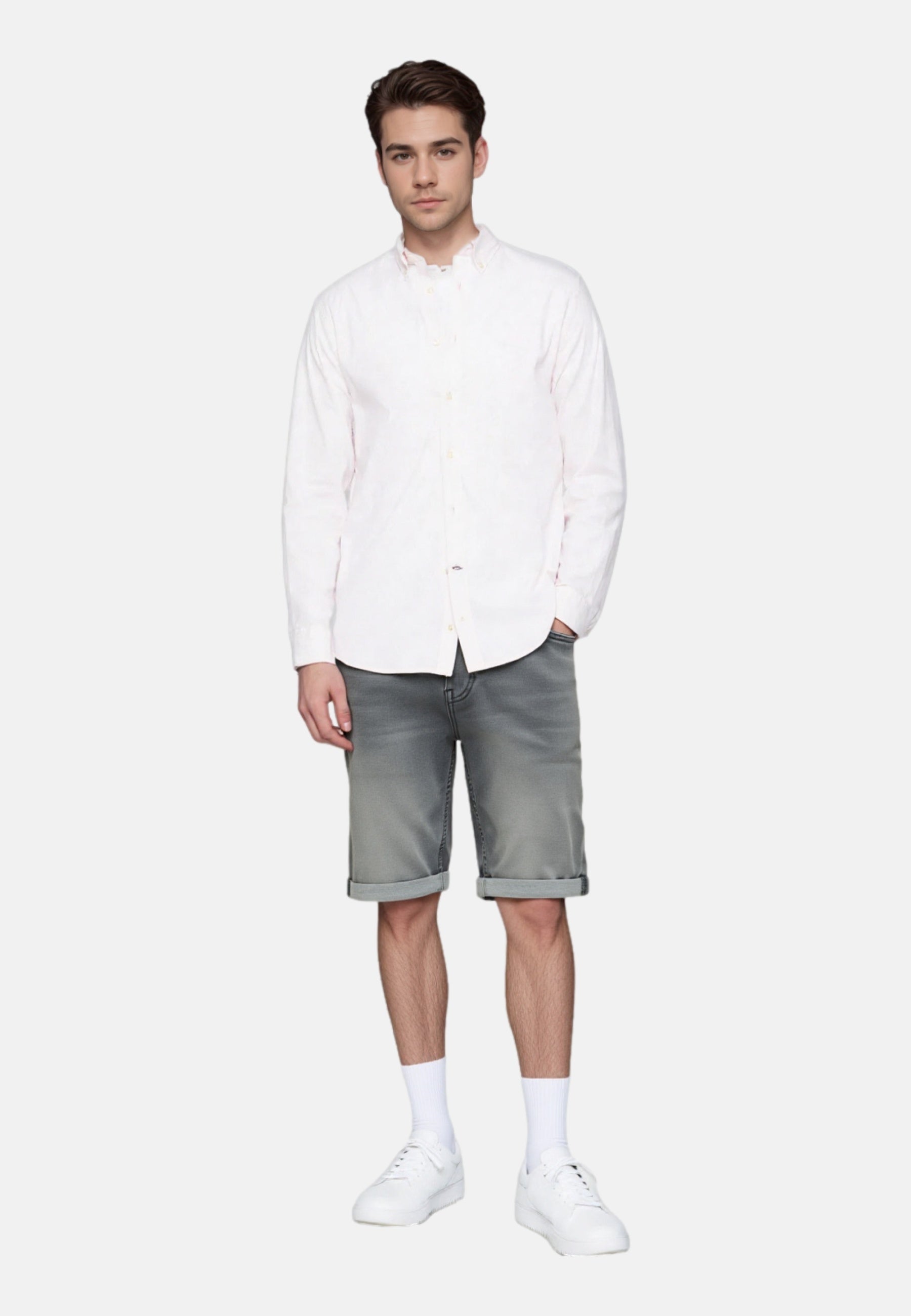 Only & Sons Ply GREY 6186 kurze Jeanshose