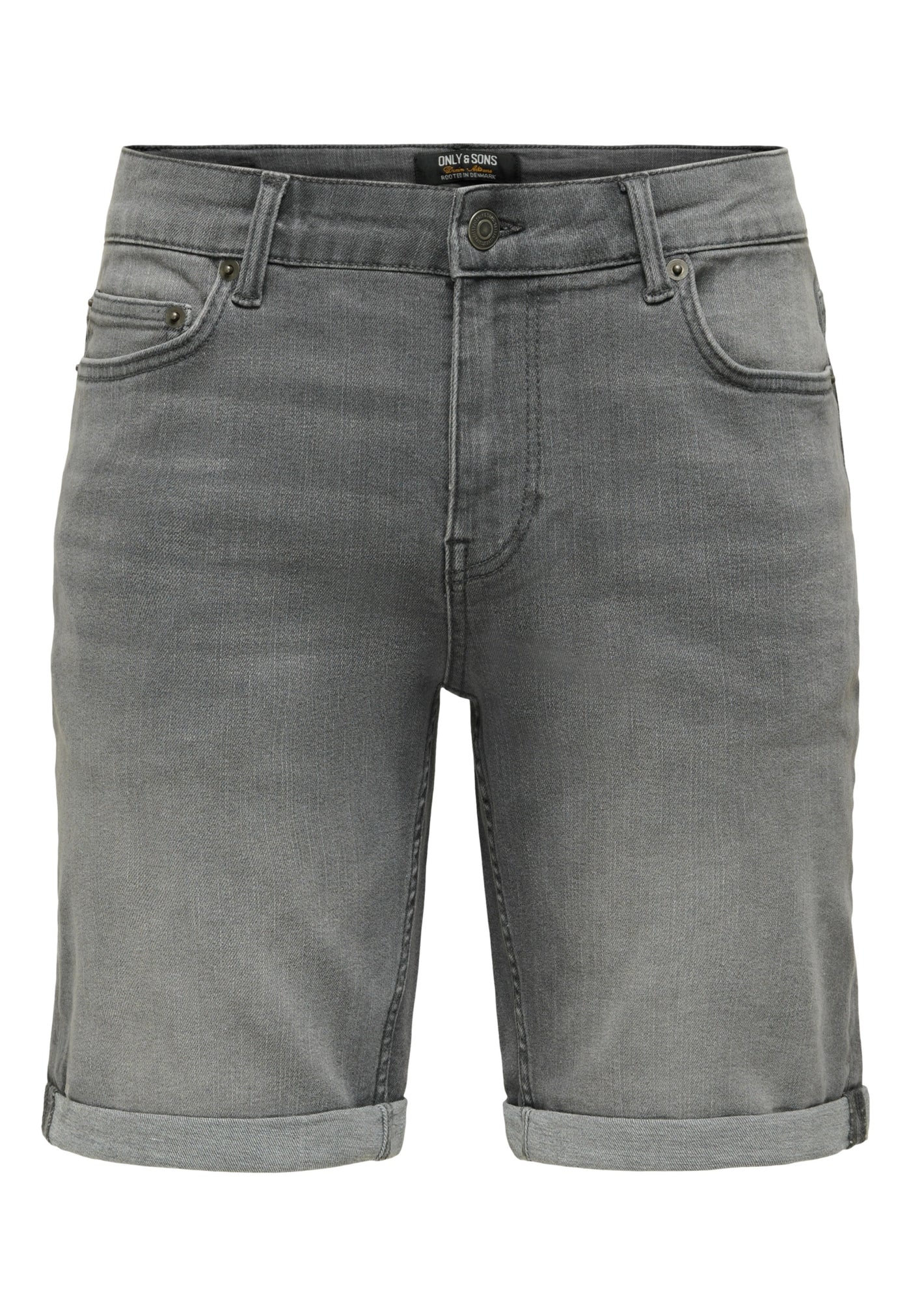 Only & Sons Ply GREY 6186 kurze Jeanshose