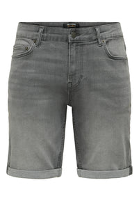 Only & Sons Ply GREY 6186 kurze Jeanshose