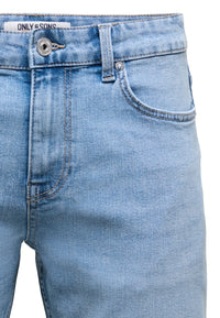 Only & Sons Weft kurze Jeanshose