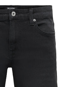 Only & Sons Weft kurze Jeanshose