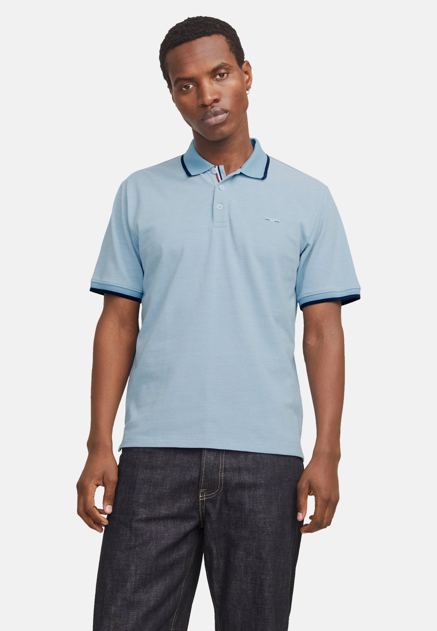 Jack & Jones ALVES Kurzarmshirt mit Polokragen