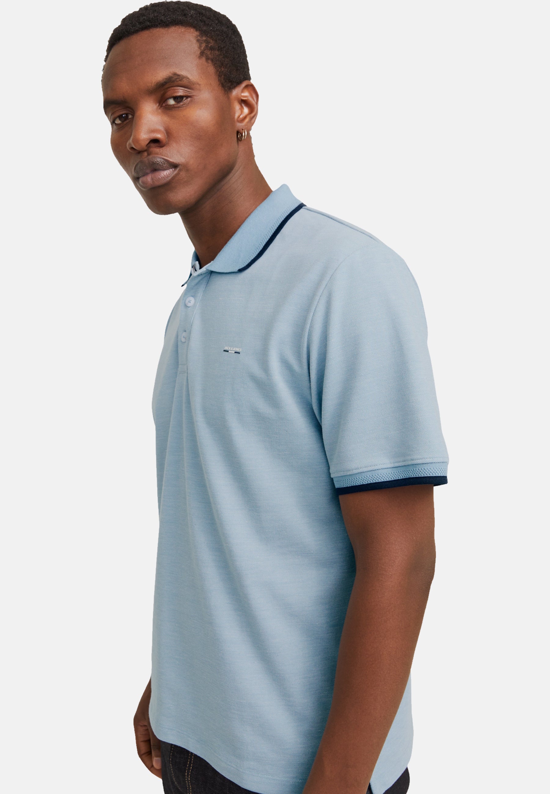 Jack & Jones ALVES Kurzarmshirt mit Polokragen