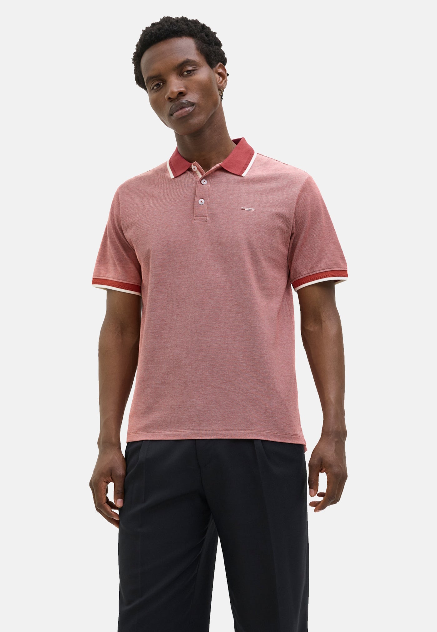 Jack & Jones ALVES Kurzarmshirt mit Polokragen