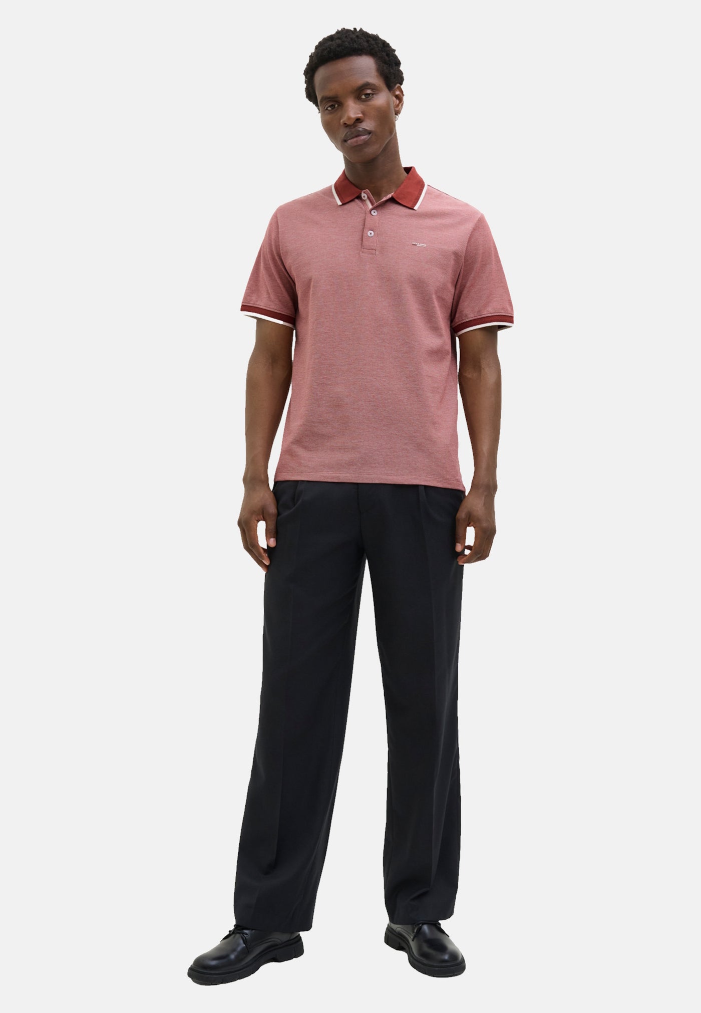 Jack & Jones ALVES Kurzarmshirt mit Polokragen