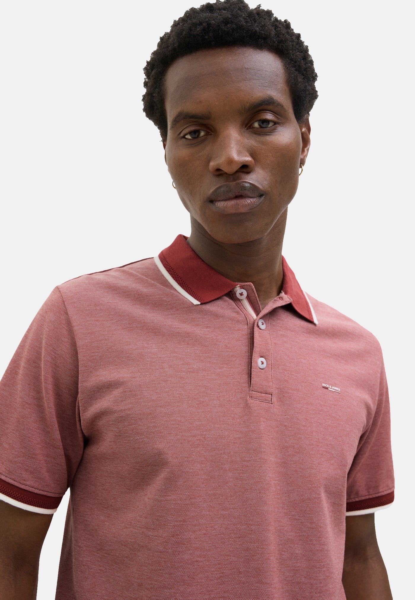 Jack & Jones ALVES Kurzarmshirt mit Polokragen