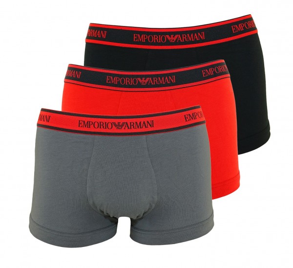 Emporio Armani 3er Pack Trunk Shorts 111357 9A717 69620 multicolor SH19-AB3