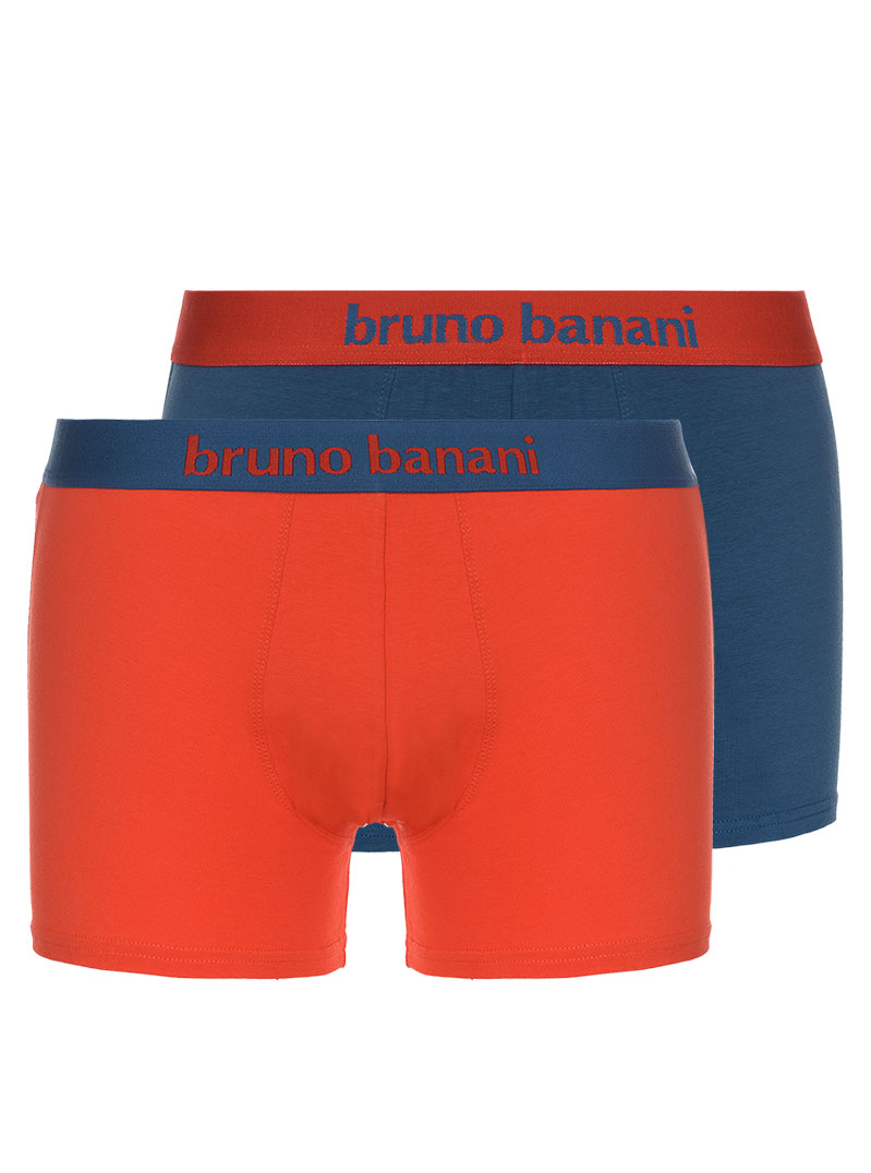 Bruno Banani 2er Pack Shorts Boxershorts rot, blau 1388 2201 1825Z