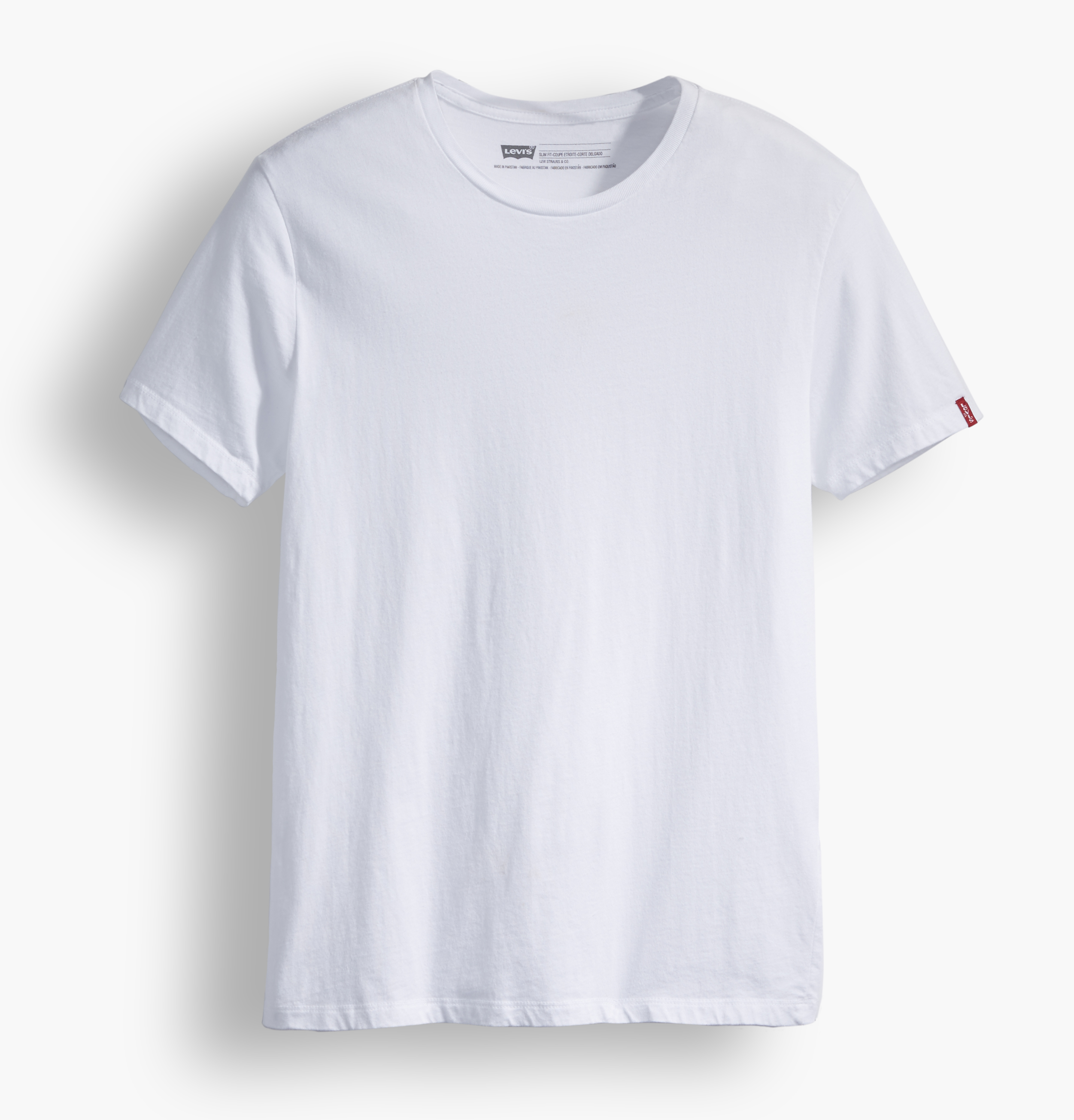 LEVIS 2er Pack Shirts Rundhals T-Shirt 82176-0002 weiß W18-LVT1