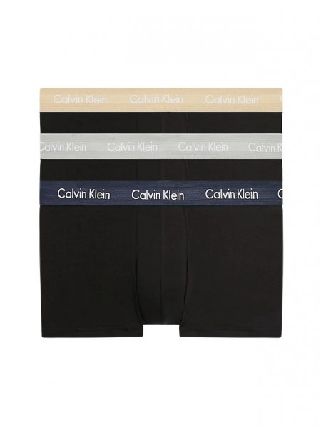 Calvin Klein 3 Pack Unterwäsche Shorts Cotton Stretch schwarz
