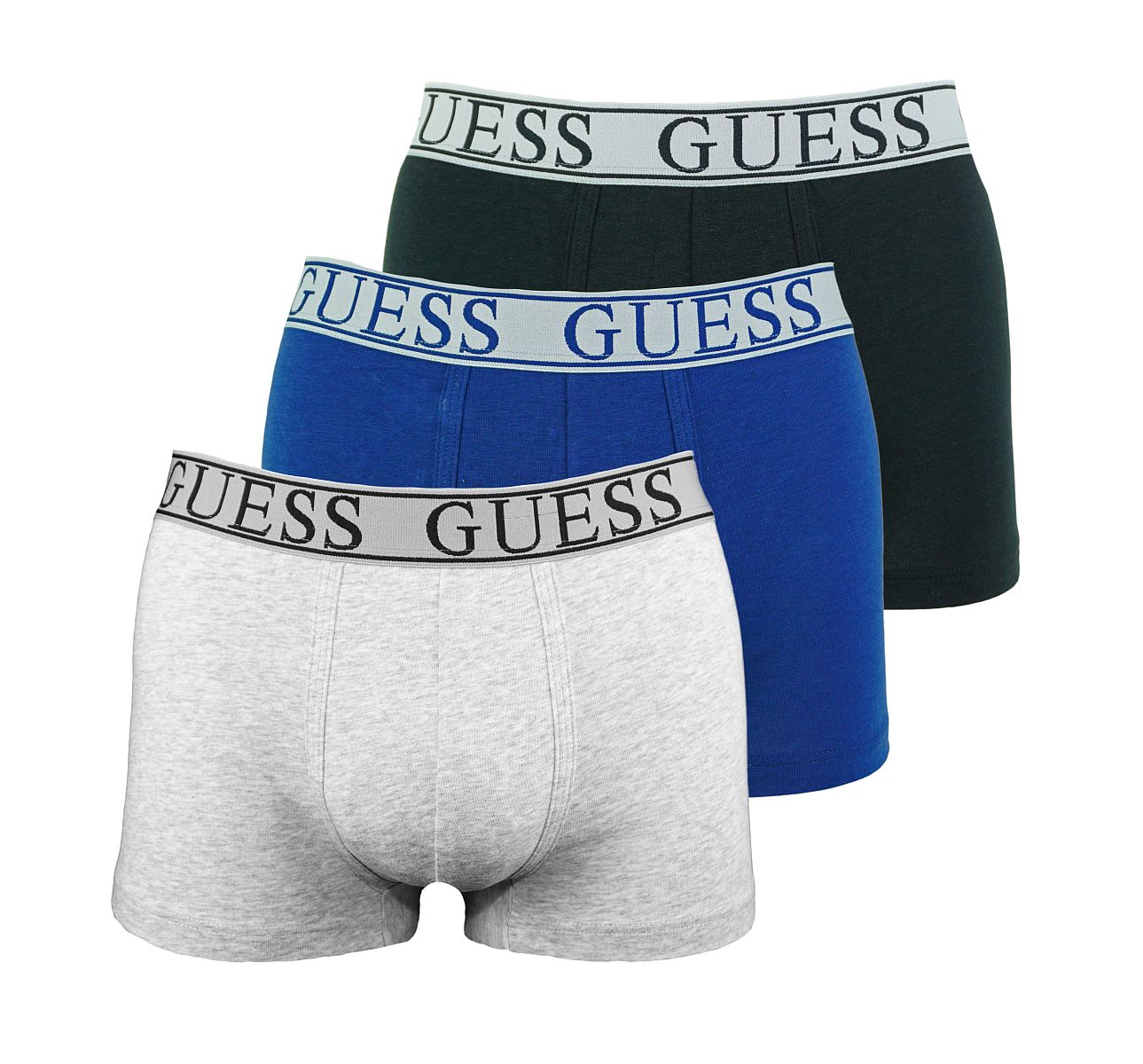 GUESS 3er Pack Boxer Trunks Shorts U77G03JR014 F953 HW17-GSP1