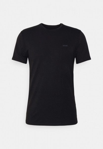 JOOP! Shirt mit Logo Rundhals einfarbig Doppelpack schwarz