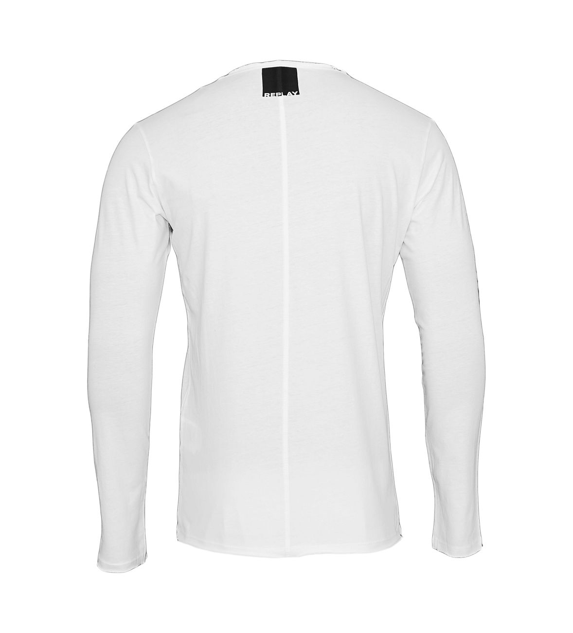 Replay Longsleeve Shirt Rundhals M3592.000 2660.001 white S18-RPLS1