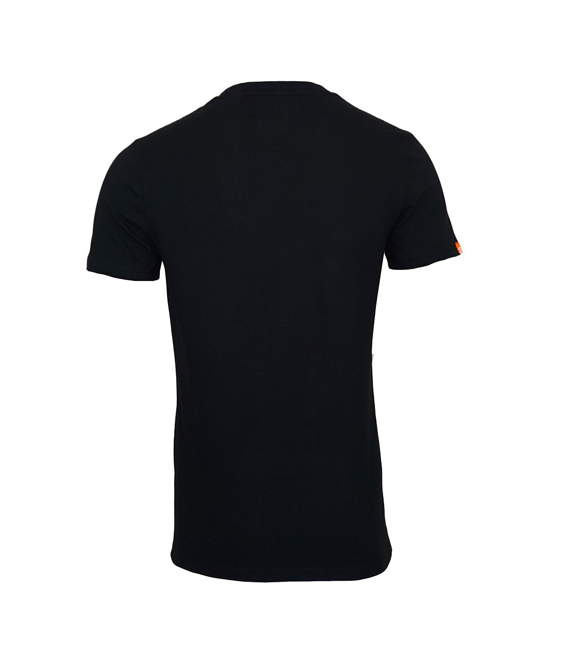 Superdry T-Shirt Orange Label VNTGE EMB VEE Tee M10001NS Black F18-SDT1